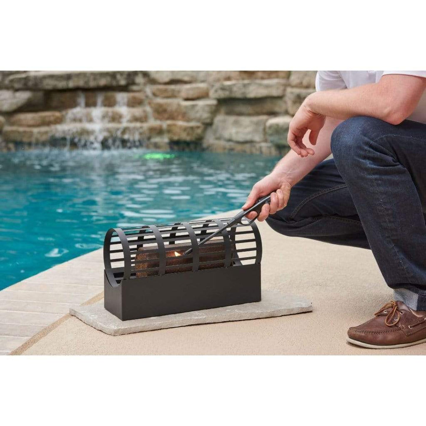 HY-C 6" Black Flame Cradle