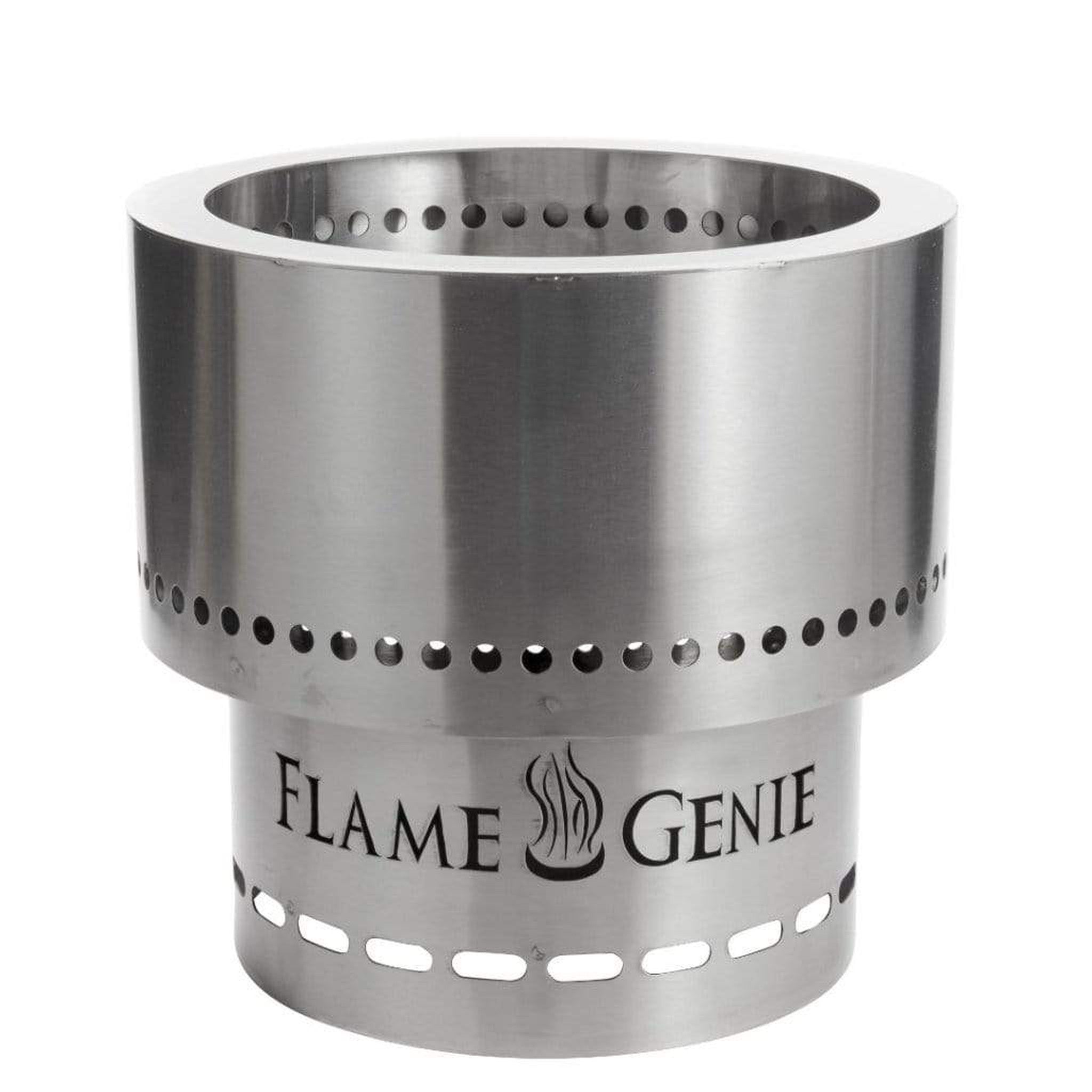 HY-C Flame Genie 13 Stainless Steel Wood Pellet Fire Pit – US Fireplace  Store