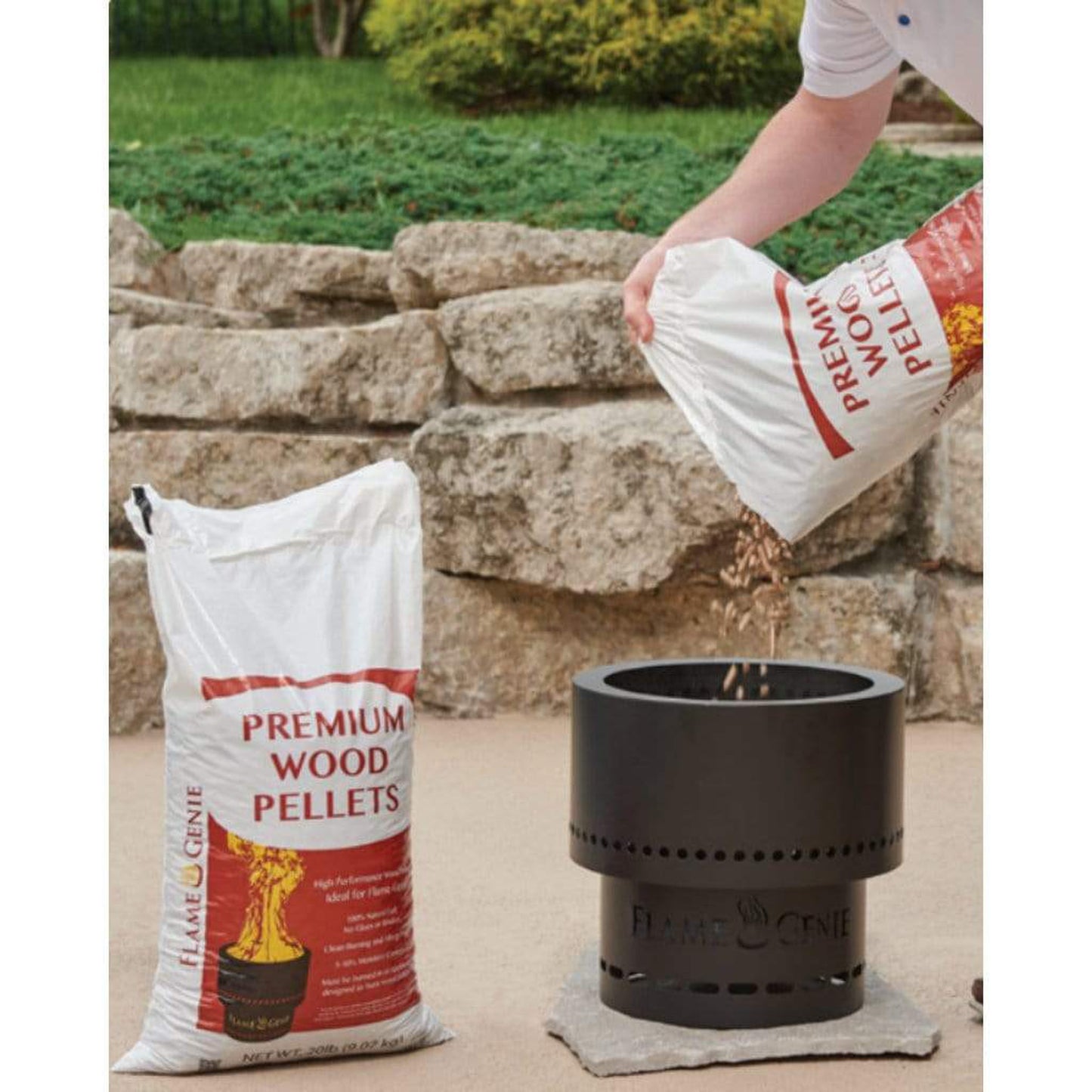 HY-C Flame Genie Premium Hardwood Pellets