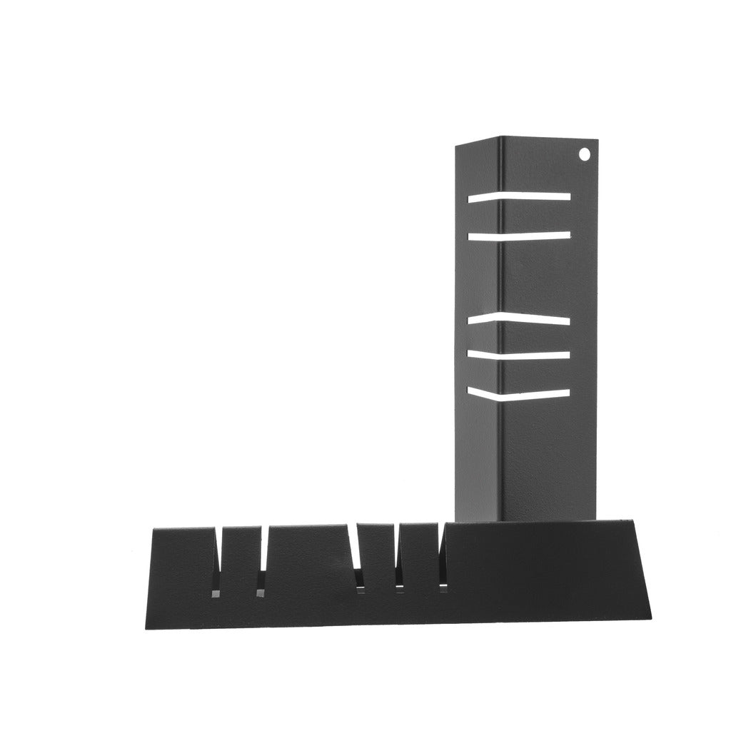 HY-C Liberty Foundry 15" x 15" Black Finish Stainless Steel Fire Back