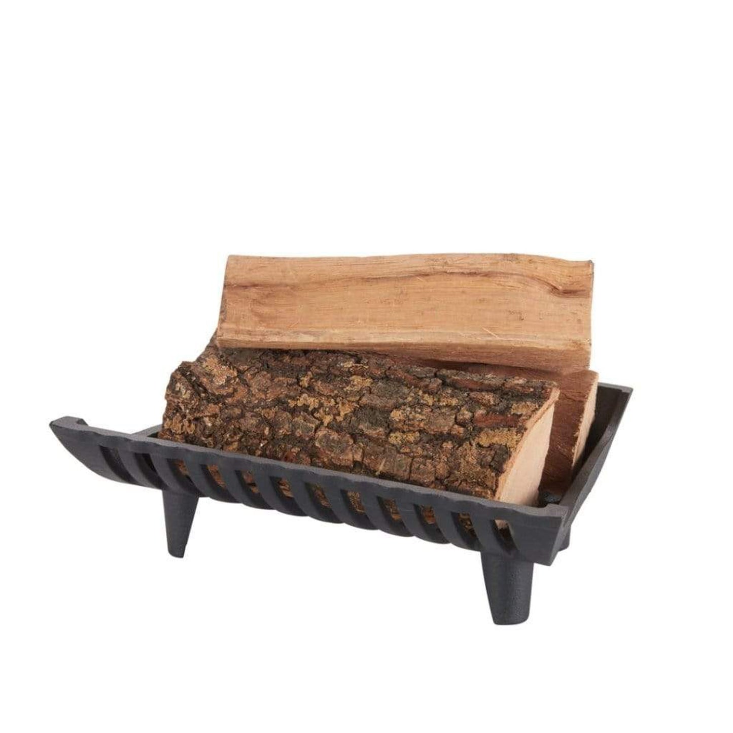 HY-C Liberty Foundry Franklin G Series 17" Cast Iron Grate with 2" Cast-On Legs