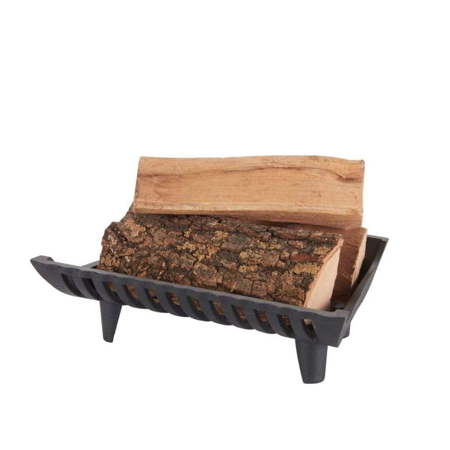 HY-C Liberty Foundry Franklin G Series 17" Cast Iron Grate with 4" Cast-On Legs