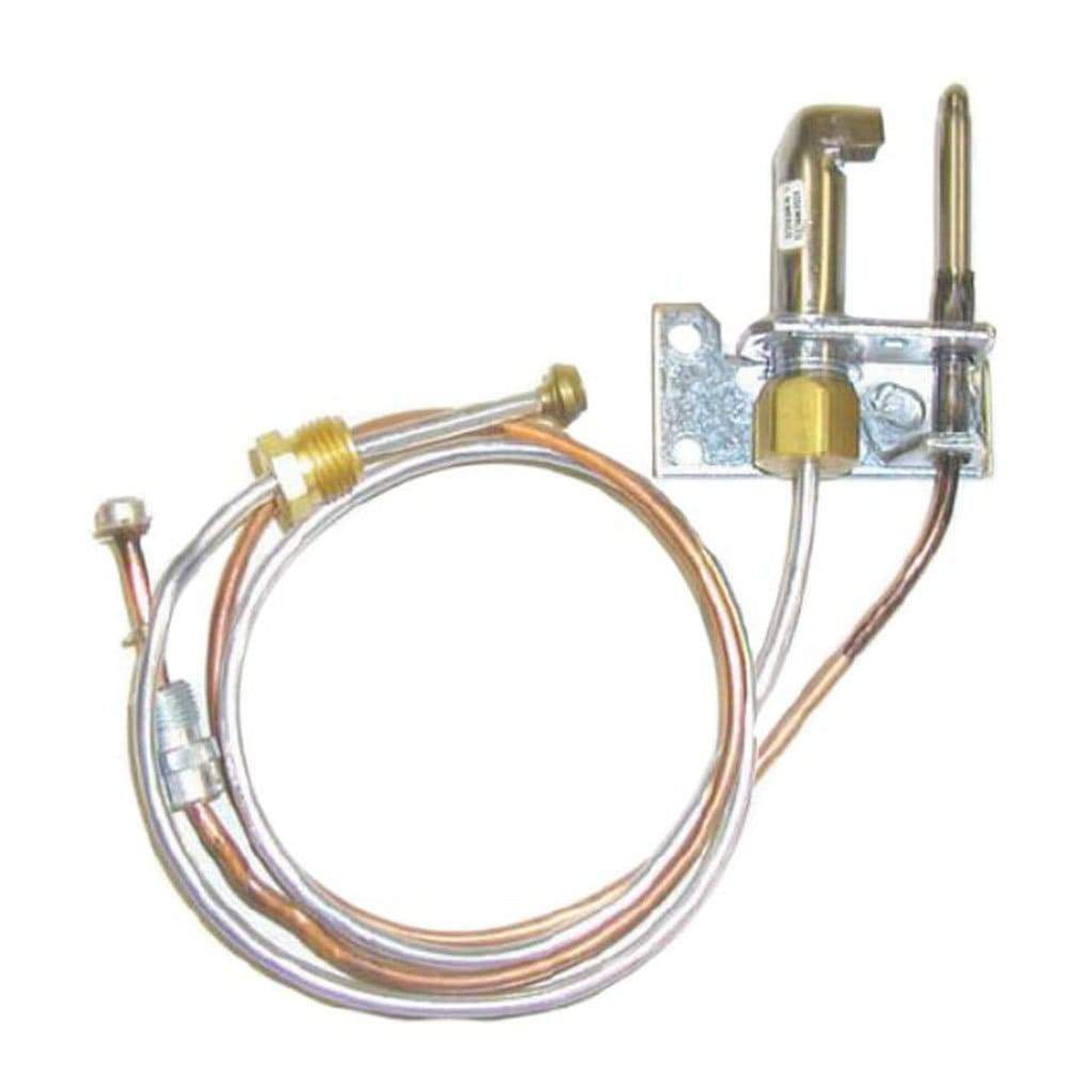 Manual Safety Pilot Control System for Gas Log Sets – Compatible with Natural Gas & Propane, Includes Heat Shield and Pilot Kit – Americangaslogs