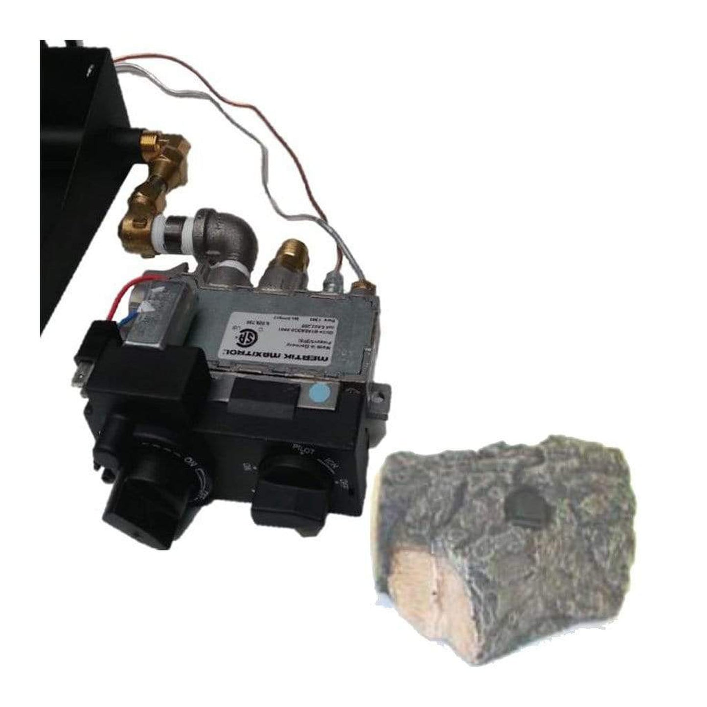 Hargrove MHE-PO-BC Variable Flame Height Valve Kit With Bark Chip Switch