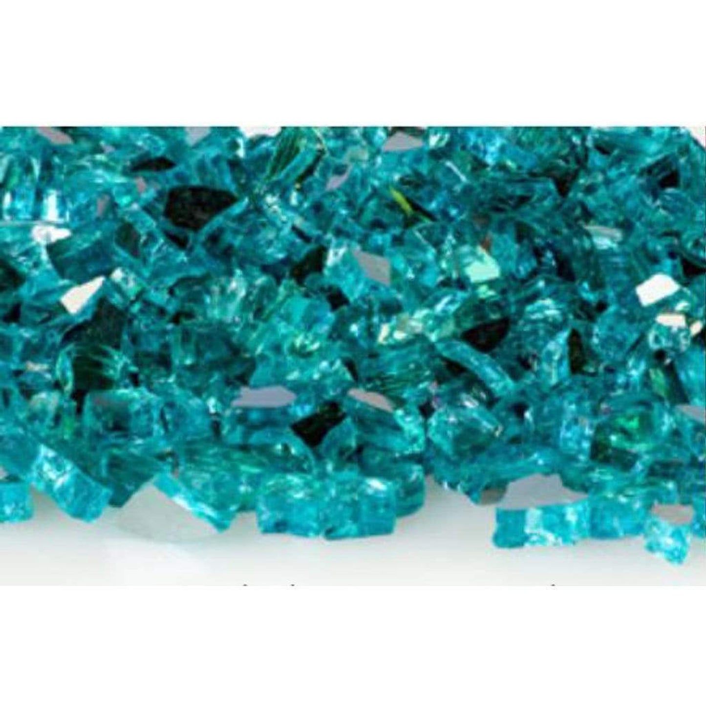 Hargrove Q-CBR-10 10 lb. Caribbean Blue Reflective Fireglass