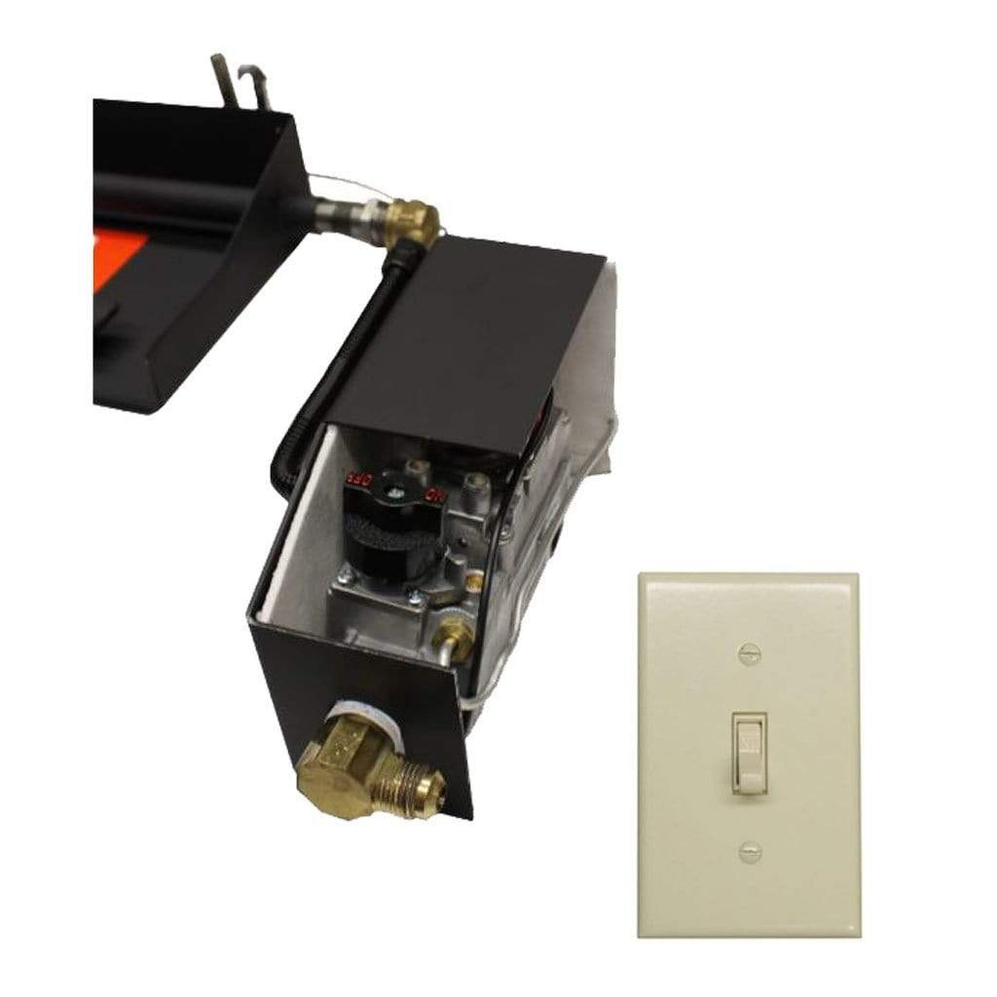 Hargrove RM-CMT-PO-18 Cool Mount Safety Pilot w/ Millivolt Valve and Wall Switch