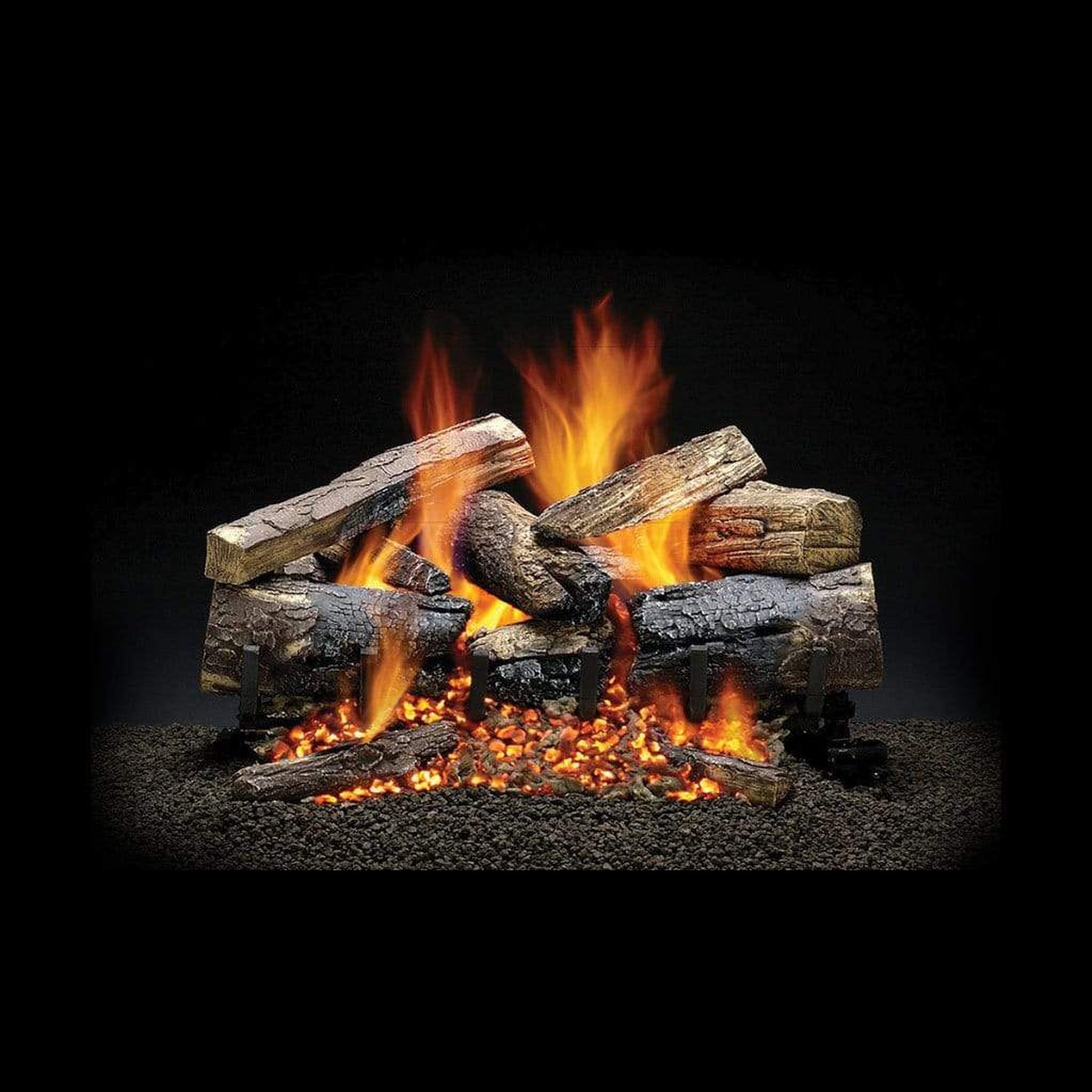 Heatmaster Williamsburg Wild 18" Cherry Gas Logs – US Fireplace Store