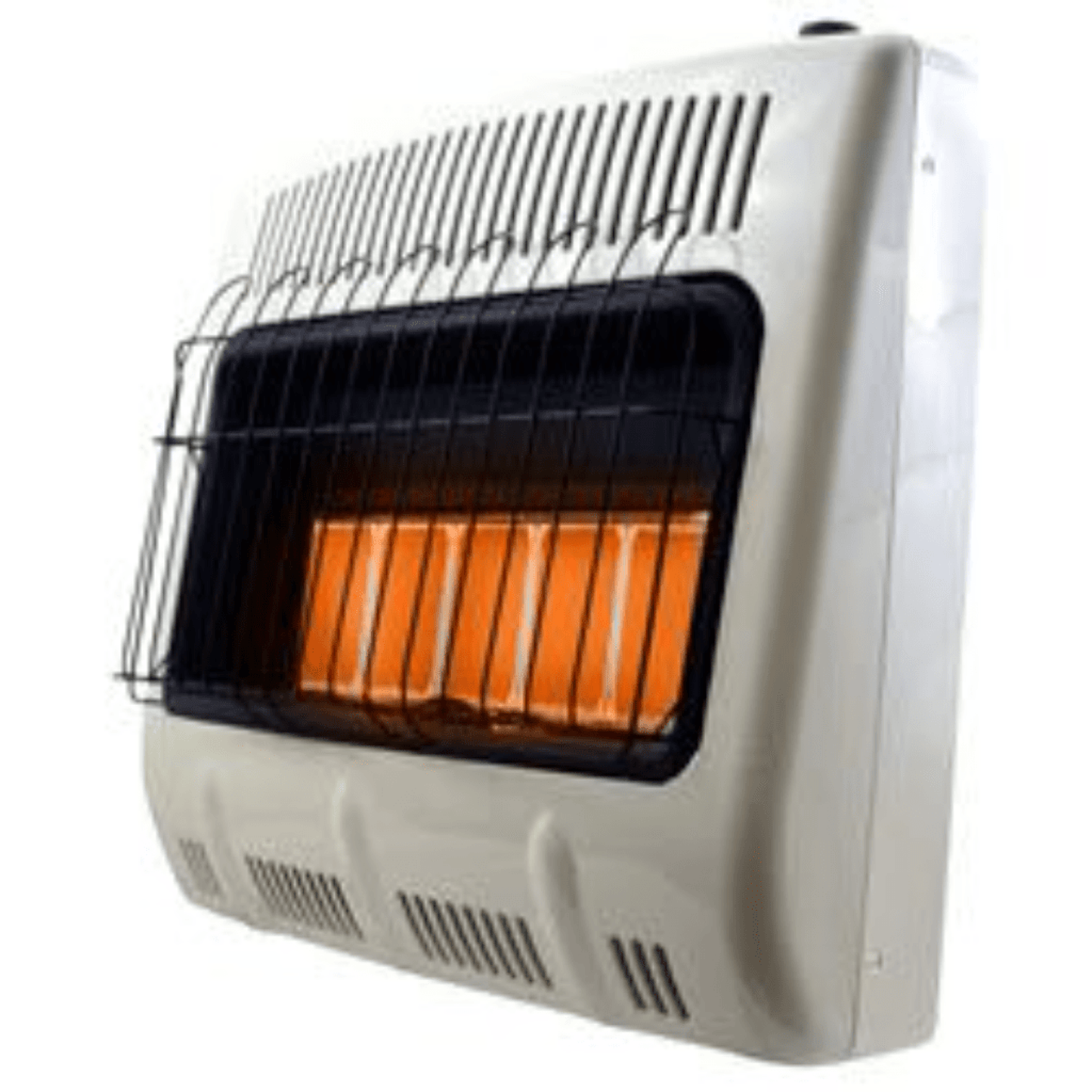 Heatstar 31" 30,000 BTU Infrared Radiant Vent Free Propane Gas Heater With Thermostat and Blower