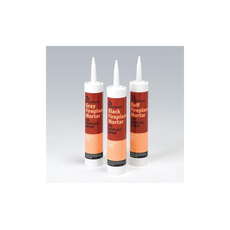 Homesaver 11 Oz. Black Fireplace Mortar Cartridge (1 Case of 6) (COP81610)
