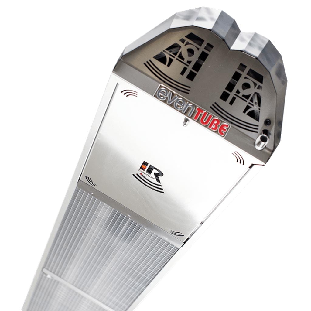 IR Energy evenTUBE EST100 204" Stainless Steel Two-Stage Overhead Natural Gas Heater