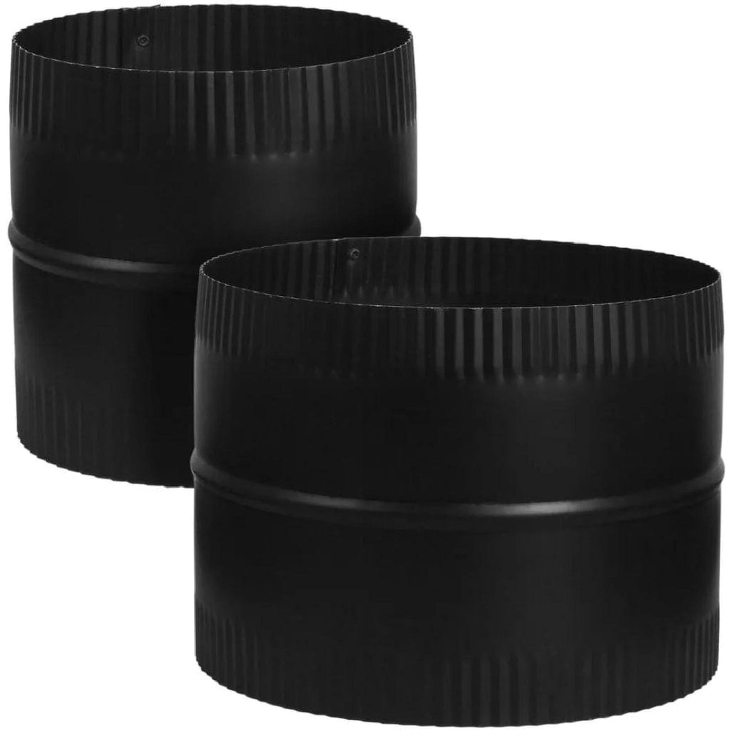 Imperial Black Matt Stove Pipe Connector Union Piece