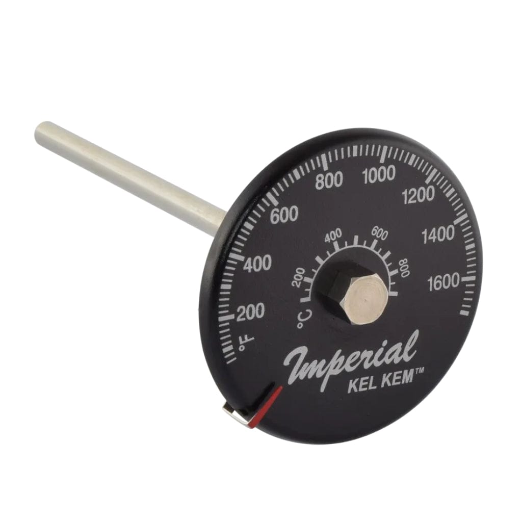 New Stove Flue Pipe Thermometer Wood Burner Top Fuel Magnetic