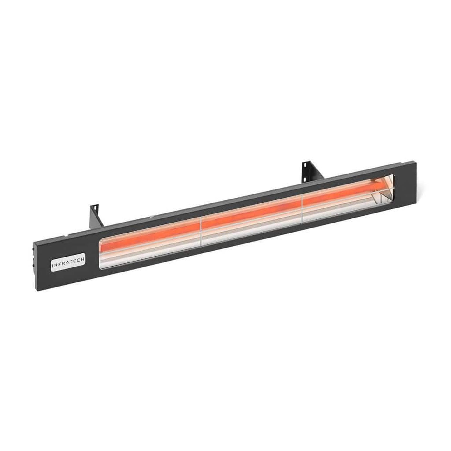 Infratech Comfort 29 1/2" Slim Line Silver Single Element 1,600-Watt 208V Patio Heater - SL1628SV