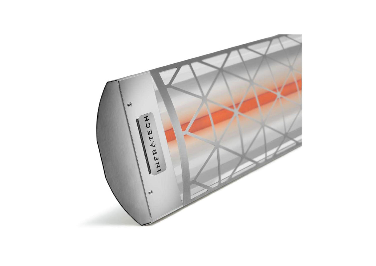 Infratech Comfort C Series Motif Contermporary 48" Black 2600W 480V Single Element Wall/CeiIing Mounted Electric Infrared Patio Heater