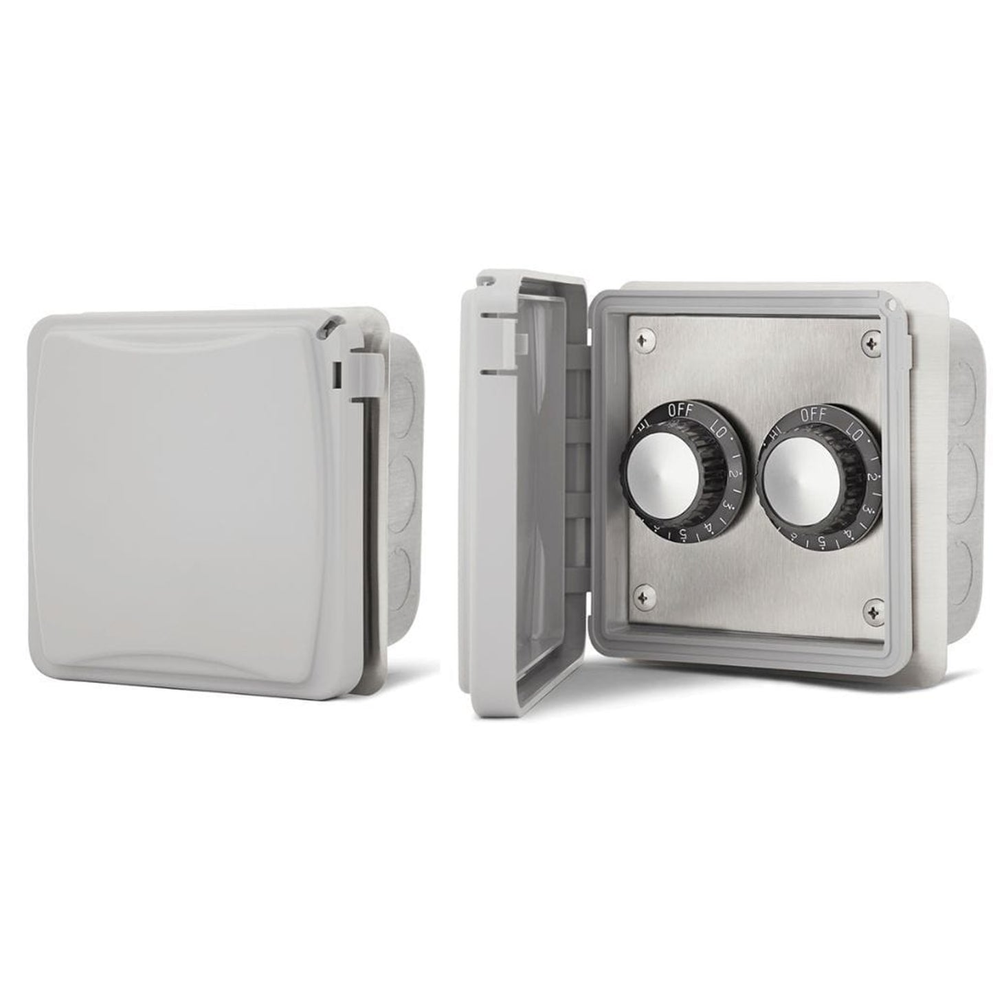 Infratech Comfort Input Heat Dual Regulator with Flush Mount and Gang Box - 240V