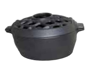 John Wright Steamers - Lattice, Large Black Matte, 3 Qt