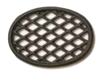 John Wright Trivets, Lattice, Large Black Matte