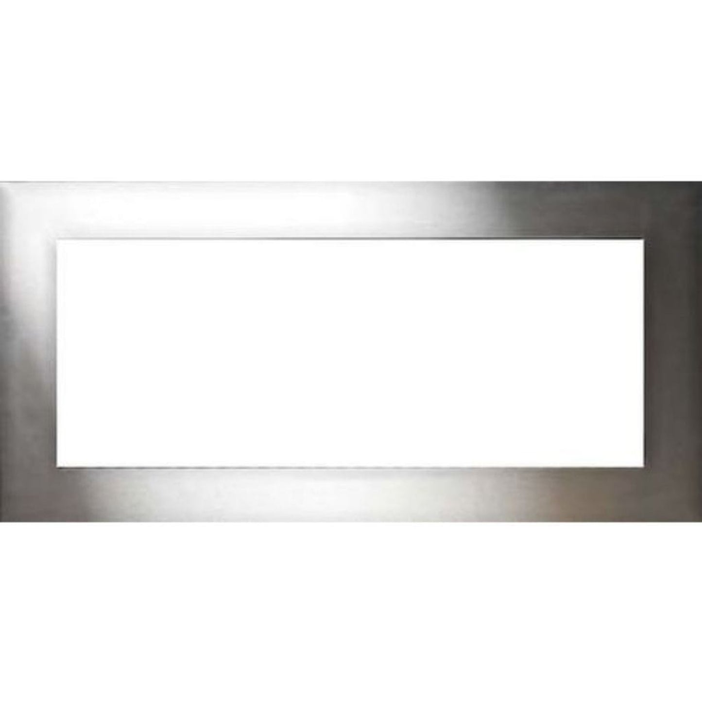 Kingsman Stainless Steel Surround Trim Kit for ZCVRB47 Direct Vent Linear Fireplace