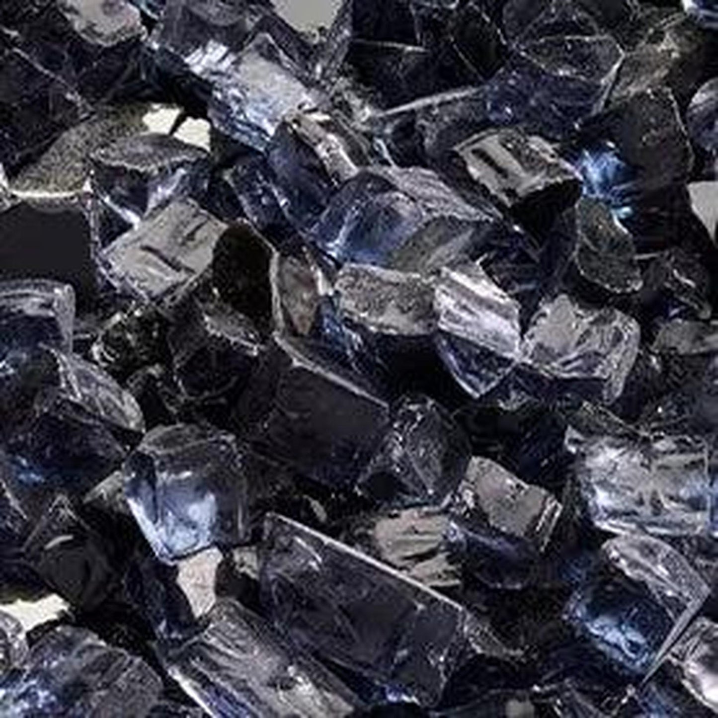 Majestic 10 Lbs. Graphite Embers Reflective Crushed Glass Media for Meridian Modern Fireplace