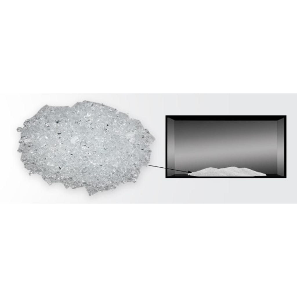 Majestic 18 Lbs. Diamond Reflective Crushed Fire Glass Media