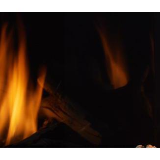 Majestic 2-Sided Black Reflective Glass Liner Kit for Meridian 42" Gas Fireplace