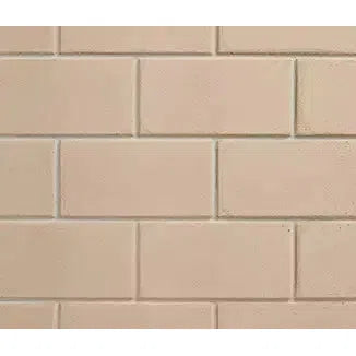 Majestic Antler Velvet Traditional Stacked Interior Brick Panels for Castlewood 42" Wood Burning Fireplace