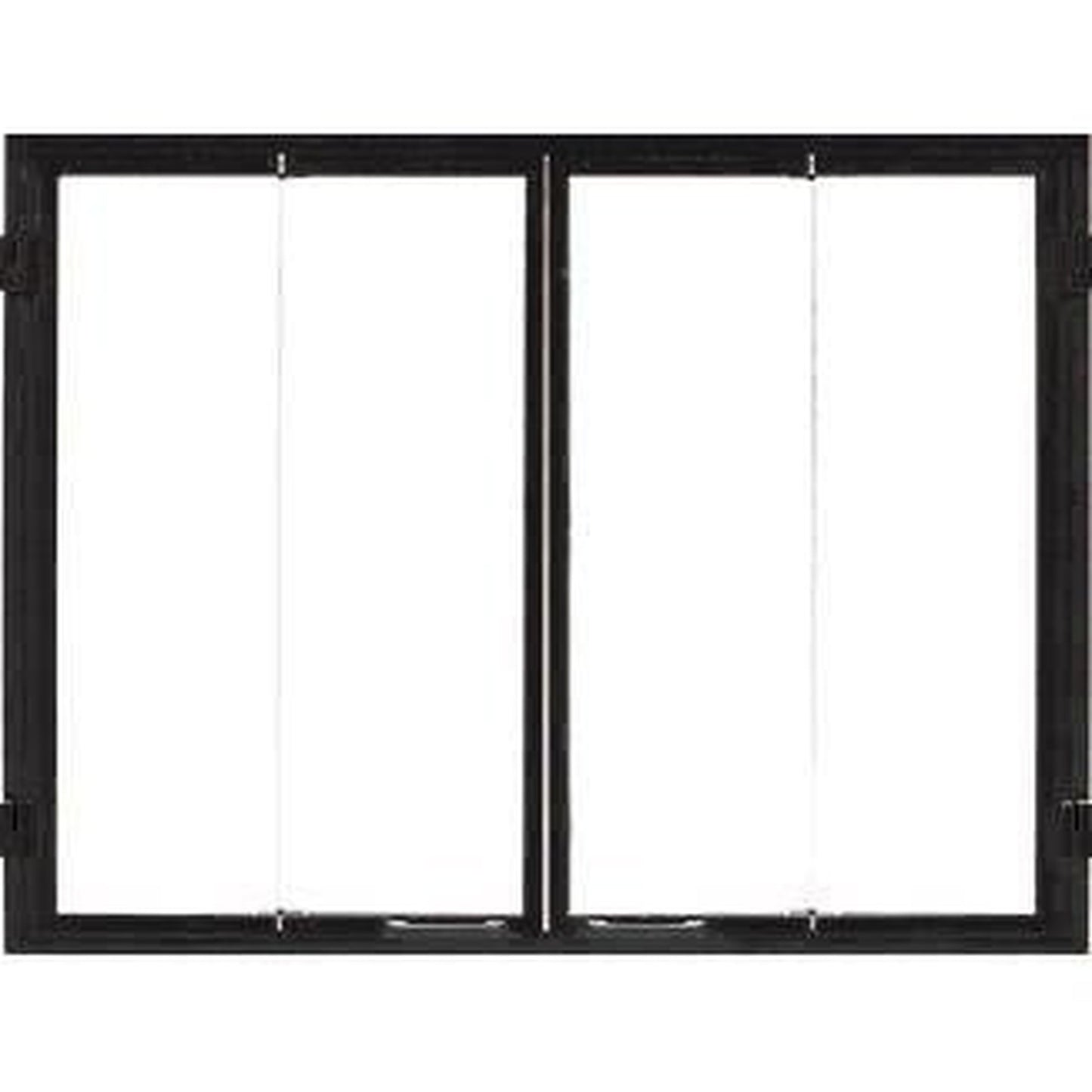 Majestic Black Bi-Fold Glass Door for Ashland Radiant 42" Wood Burning Fireplace