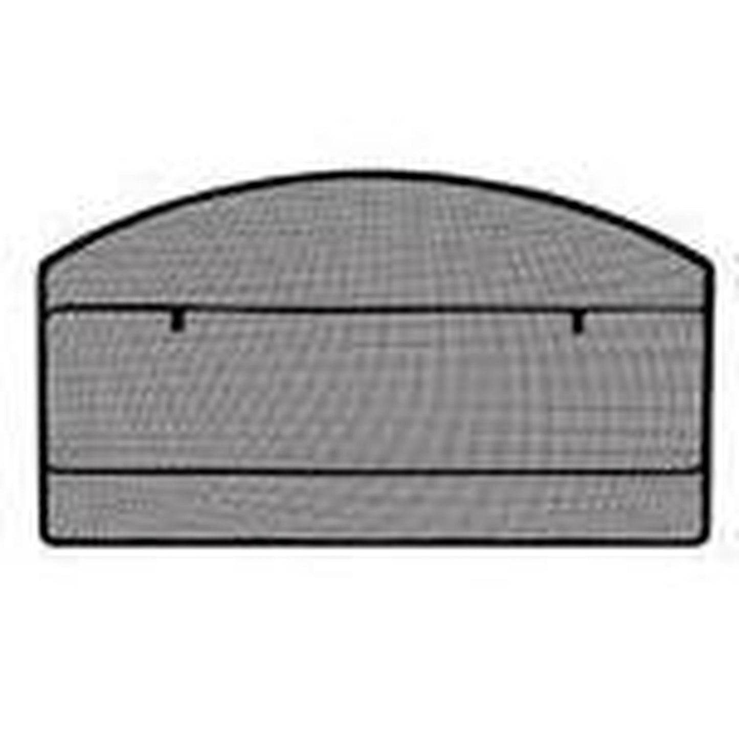 Majestic Black Firescreen Mesh for WarmMajic II Wood Burning Fireplace