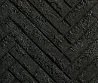 Majestic Black Herringbone Interior Panels for Courtyard 36" Gas Fireplace