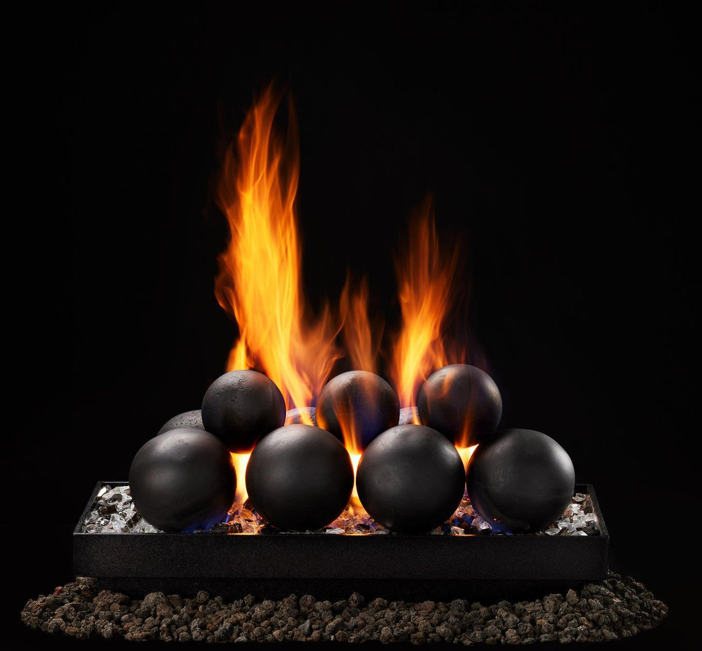 Majestic Contemporary 24" IPI Ignition Vented Natural Gas Burner / Hearth Kit