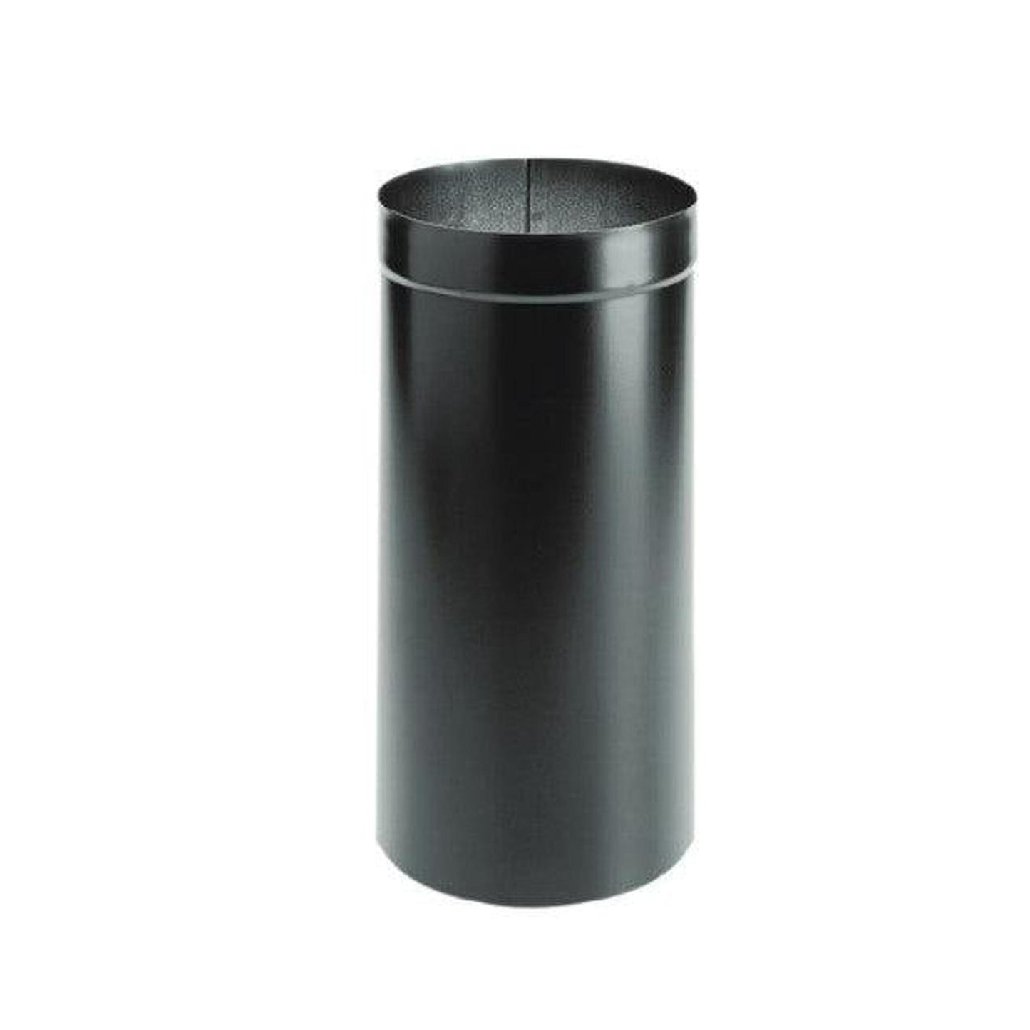 Majestic DuraBlack 6" Black Oval to Round Adapter