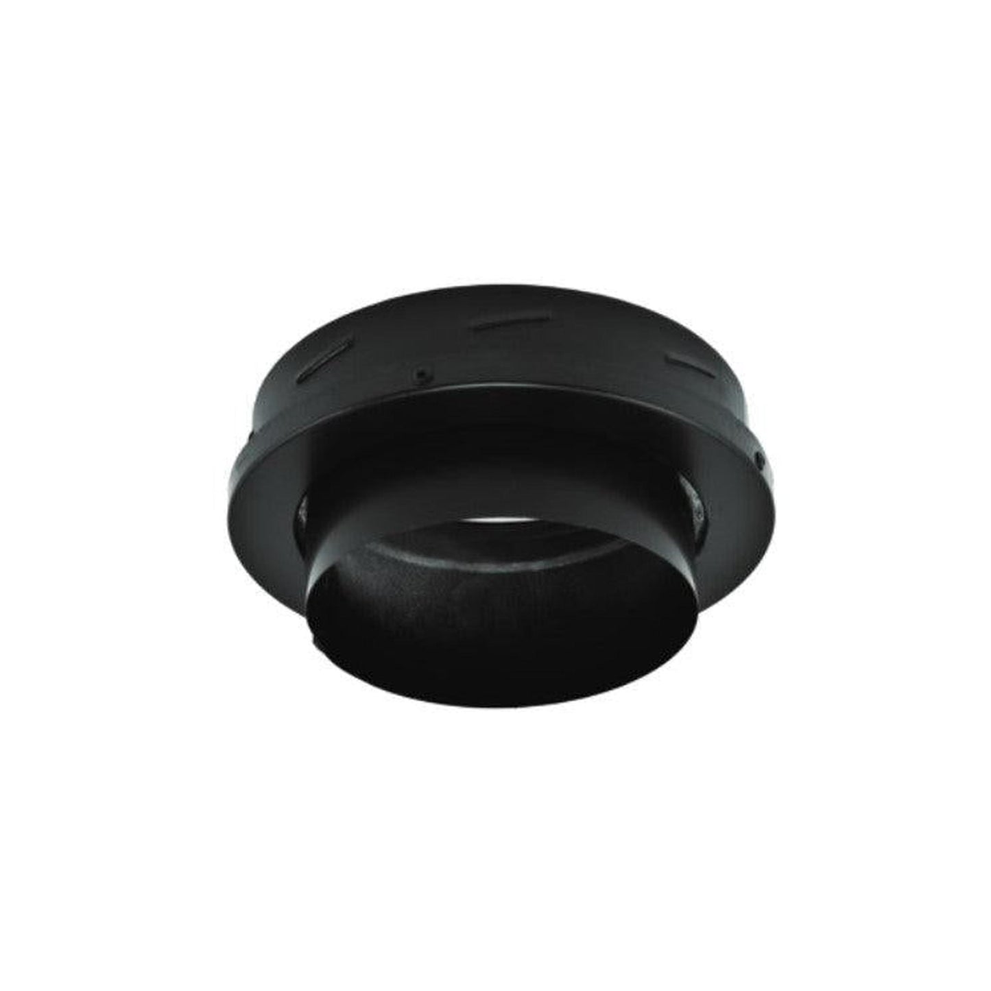 Majestic DuraTech 6" Black Finishing Collar With Adapter