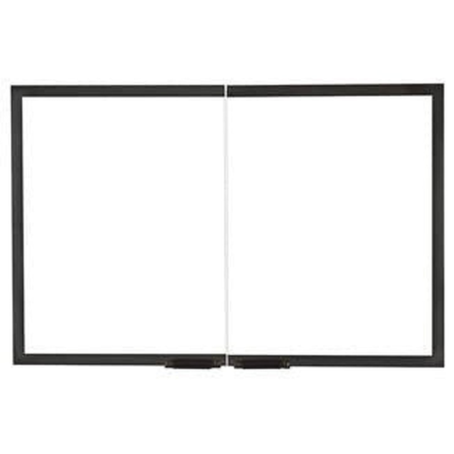 Majestic Gasketed Cabinet Style Glass Door for Sovereign Heat Circulating 42" Wood Burning Fireplace
