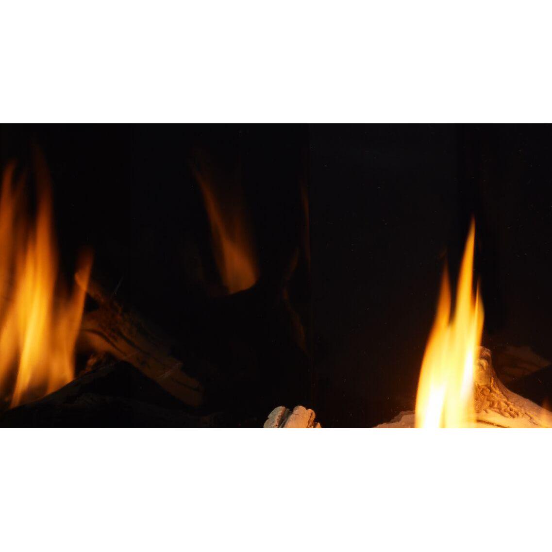 Majestic Meridian Platinum 42" Traditional Top/Rear Direct Vent Propane Gas Fireplace With IntelliFire Touch ignition System