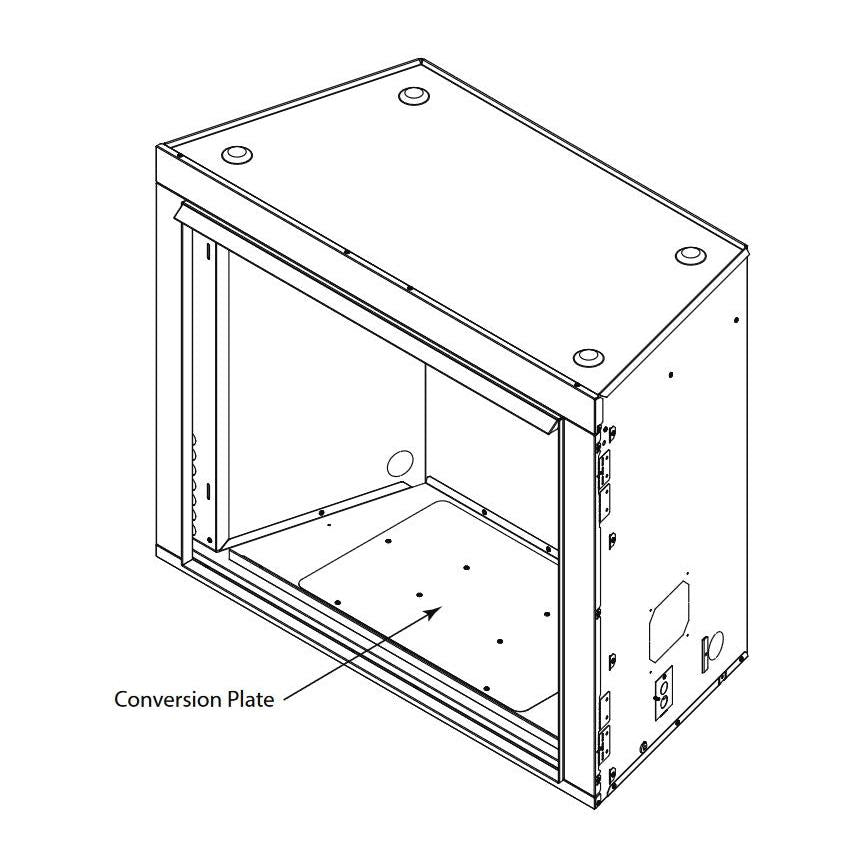 Majestic Outdoor Vent-Free Pan for Courtyard Gas Fireplace