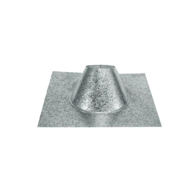 Majestic PelletVent Pro 3" 0/12 - 6/12 Pitch Aluminum DSA Roof Flashing