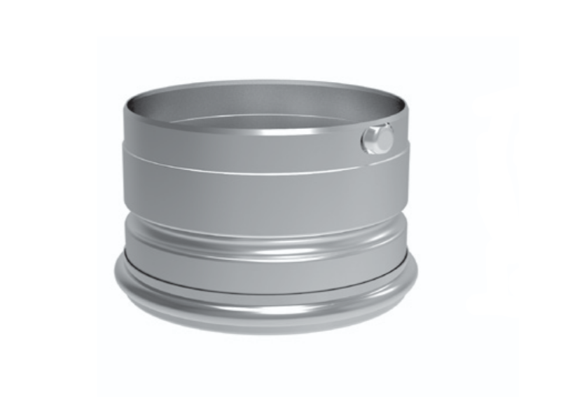 Majestic PelletVent Pro 4" Galvalume Clean Out Tee WIth Cap