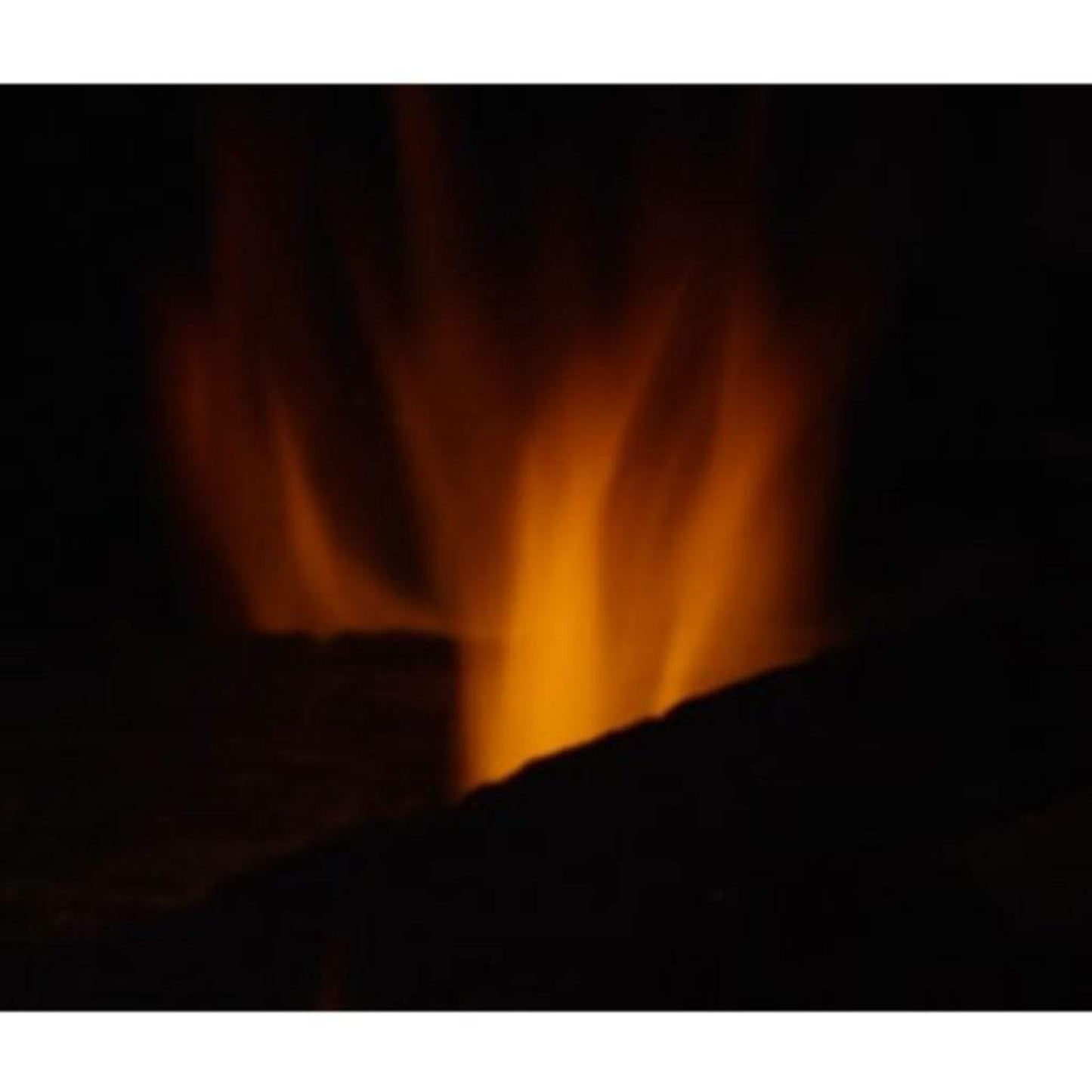 Majestic Reflective Black Glass Interior Panels for See-Through Multi-Sided Gas Fireplace