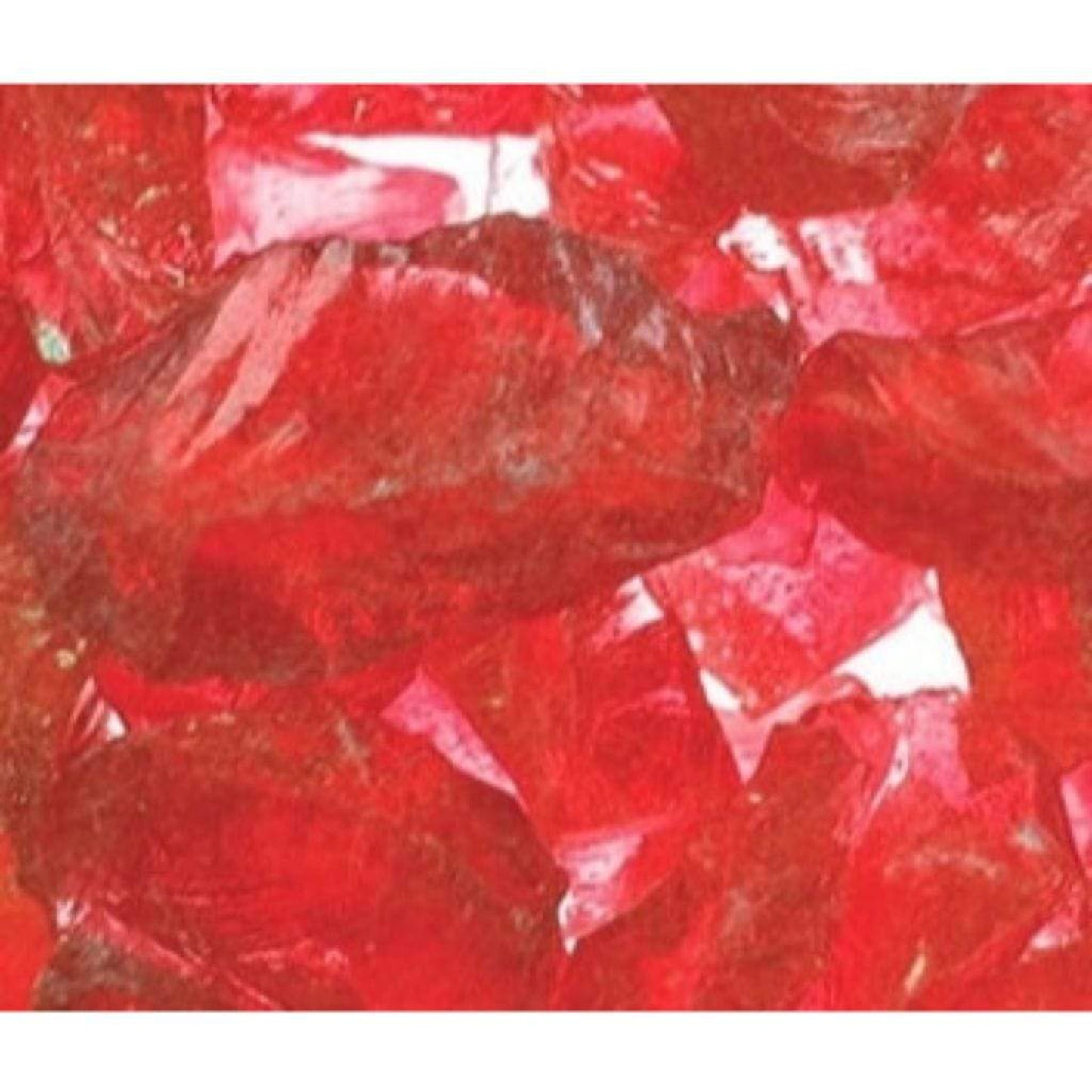 Majestic Scarlet Non-Reflective Crushed Glass Media for Lanai 48" Outdoor Gas Fireplace
