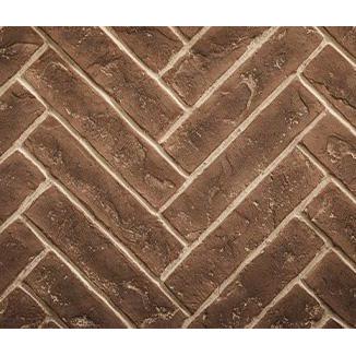 Majestic Tavern Brown Herringbone Brick Interior Panels for Meridian Platinum 42" Gas Fireplace