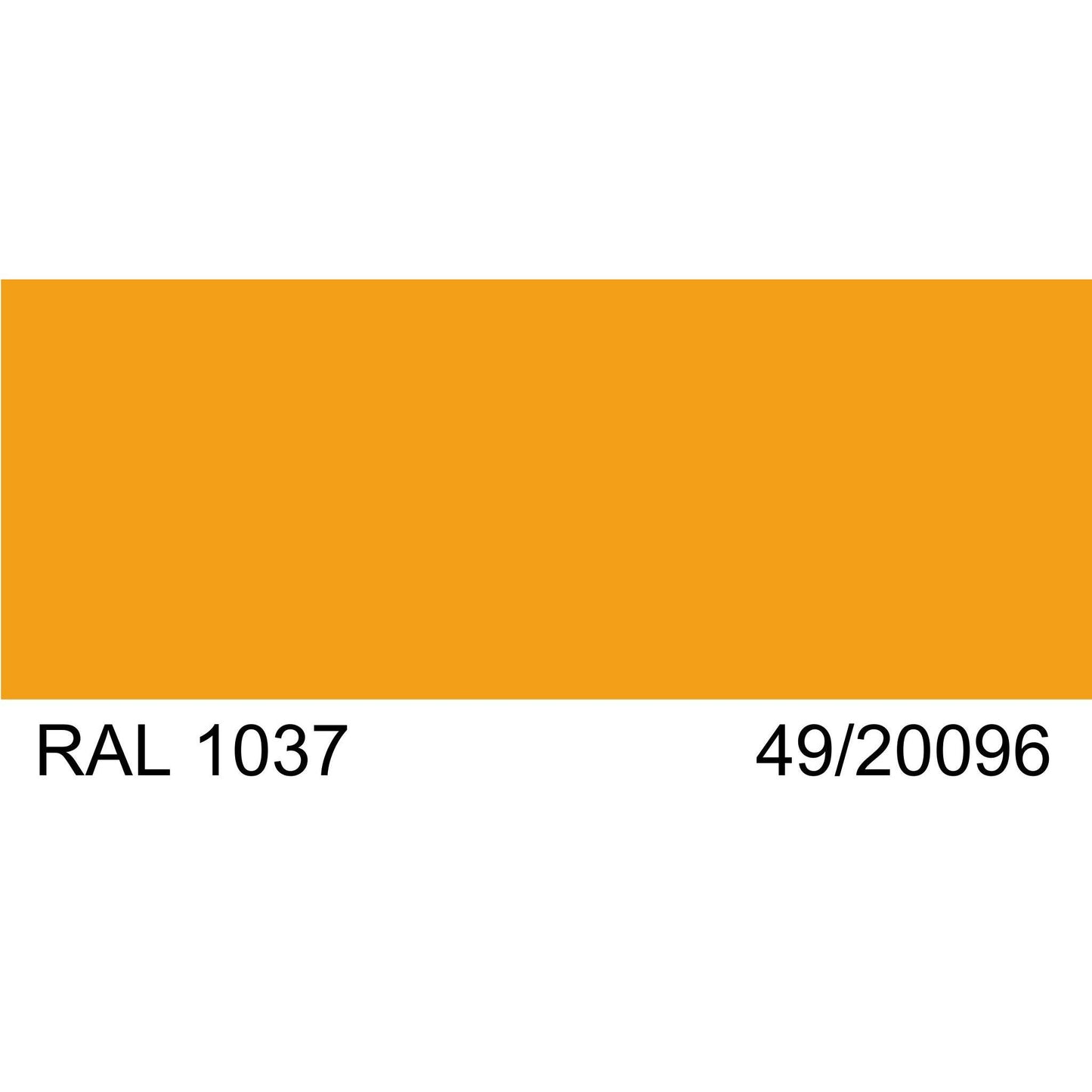 Malm 12" x 7" Mid Section Pipe With RAL 1037 49/20096 Powder Coat Finish