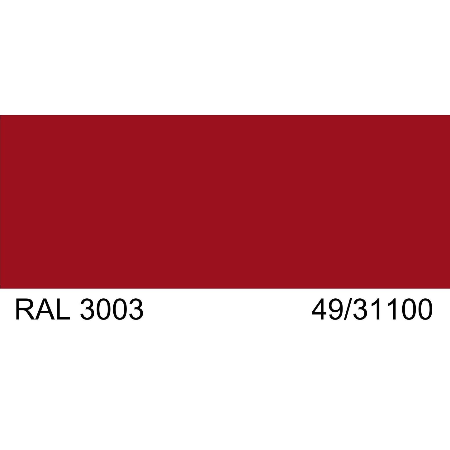 Malm 12" x 7" Mid Section Pipe With RAL 3003 49/31100 Powder Coat Finish