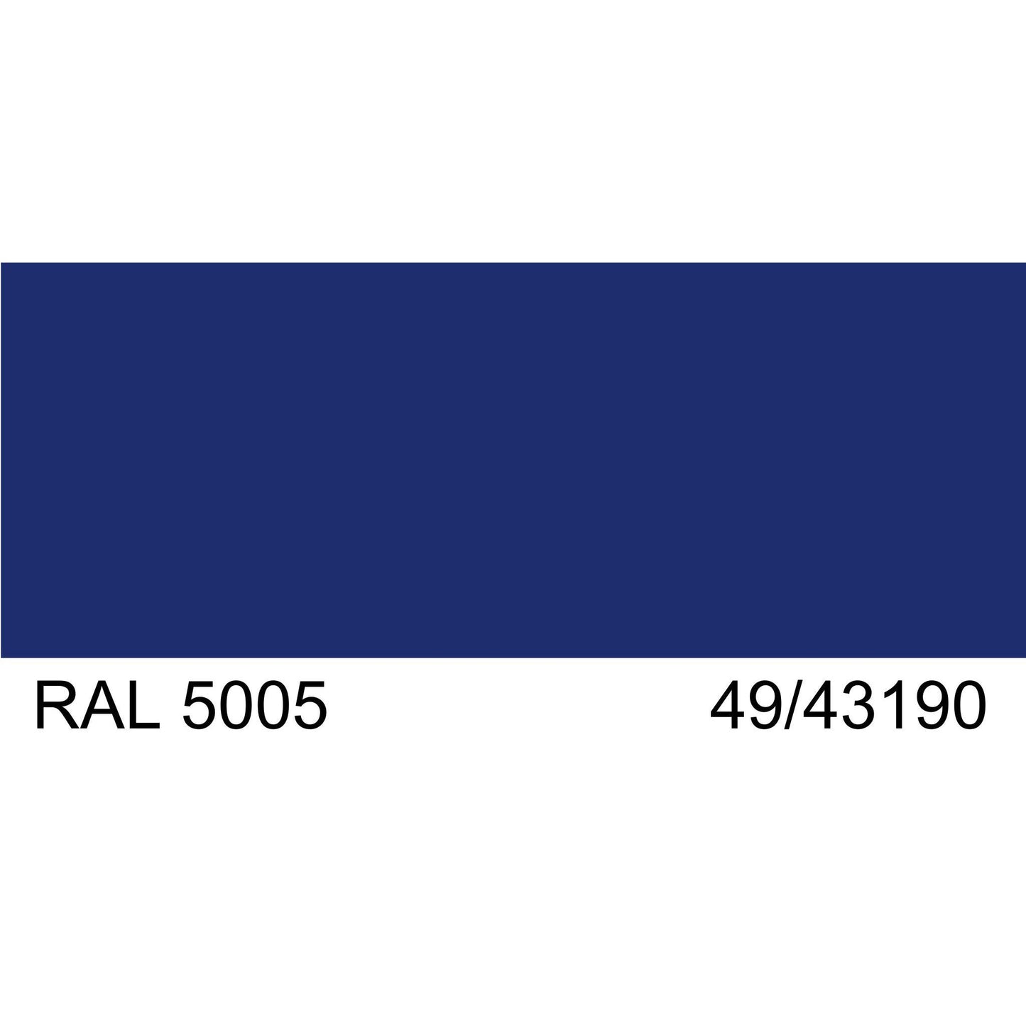 Malm 12" x 7" Mid Section Pipe With RAL 5005 49/43190 Powder Coat Finish