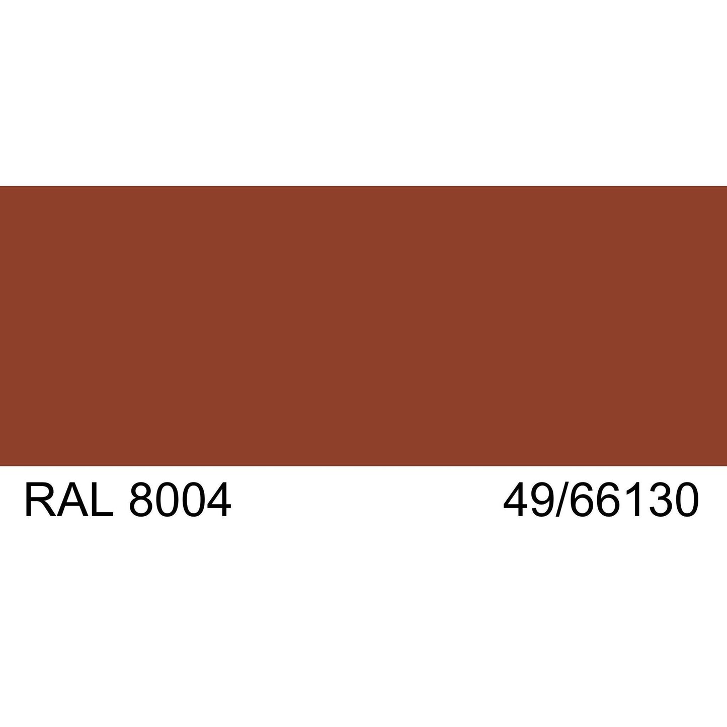 Malm 12" x 7" Mid Section Pipe With RAL 8004 49/66130 Powder Coat Finish
