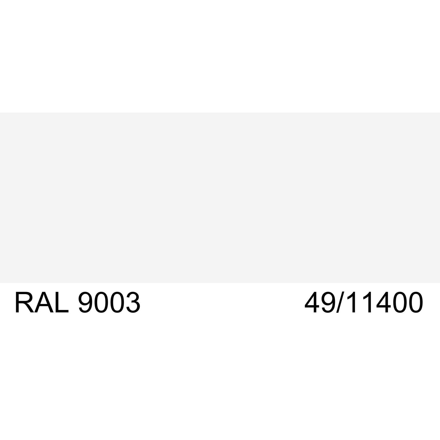 Malm 12" x 7" Mid Section Pipe With RAL 9003 49/11400 Powder Coat Finish