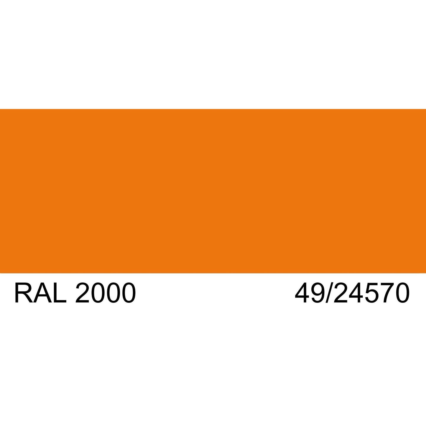 Malm 12" x 8" Mid Section Pipe With RAL 2000 49/24570 Powder Coat Finish