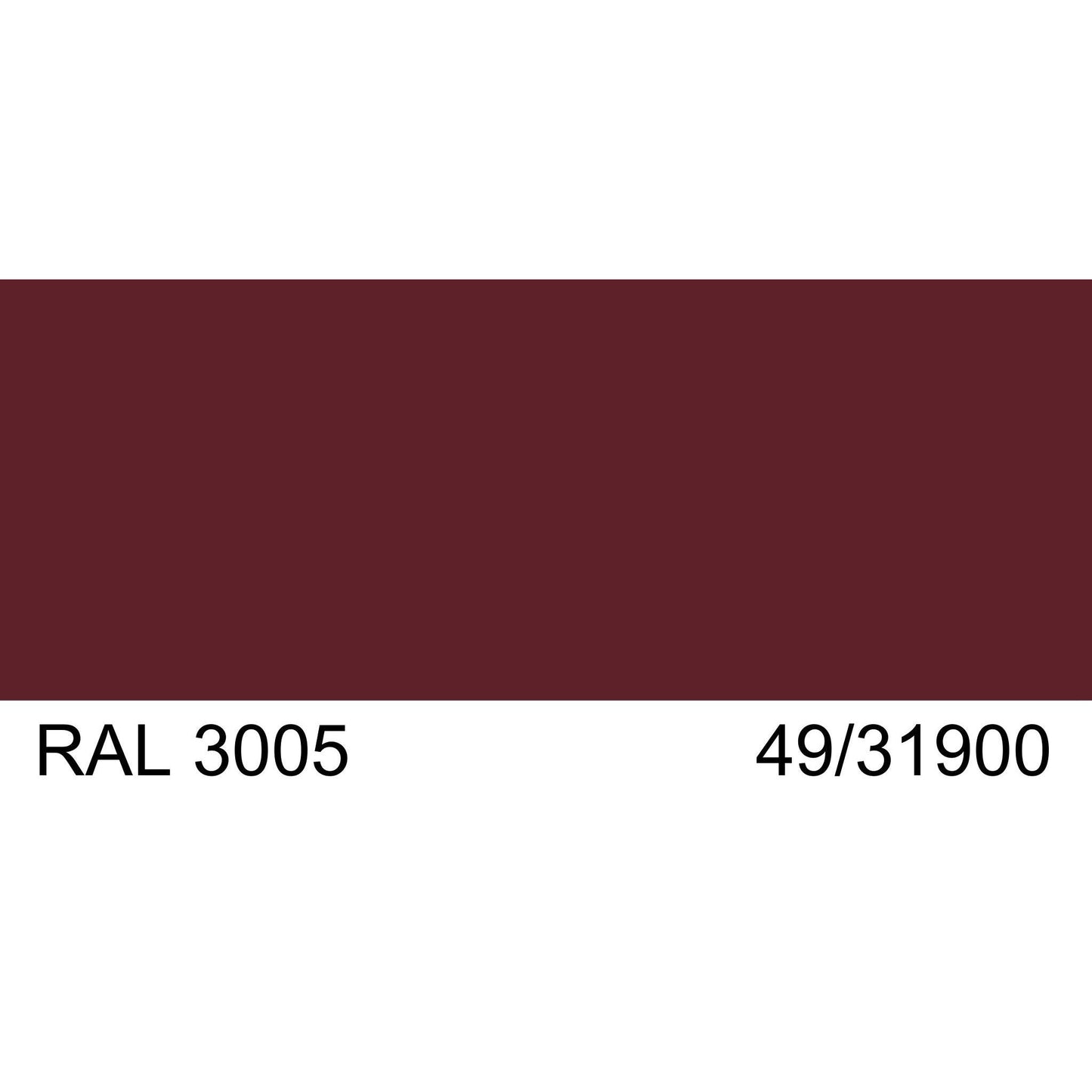 Malm 12" x 8" Mid Section Pipe With RAL 3005 49/31900 Powder Coat Finish