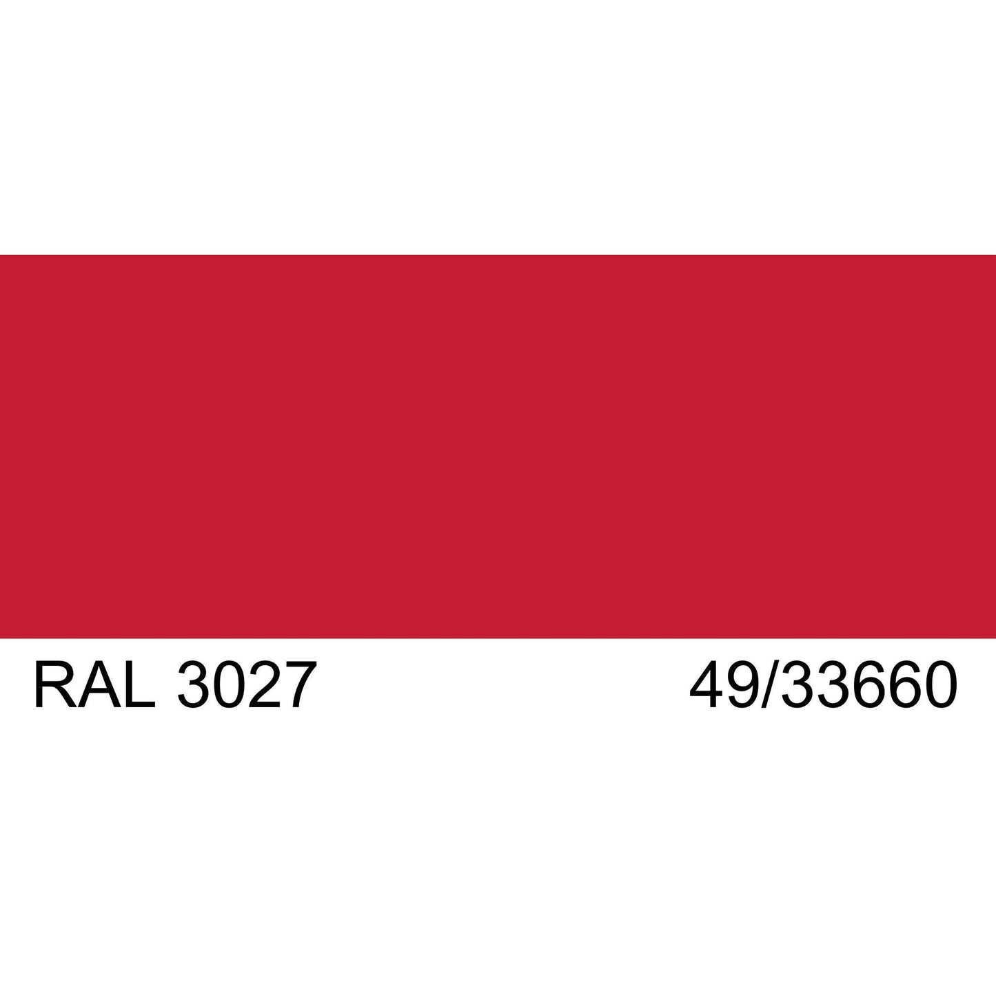 Malm 12" x 8" Mid Section Pipe With RAL 3027 49/33660 Powder Coat Finish