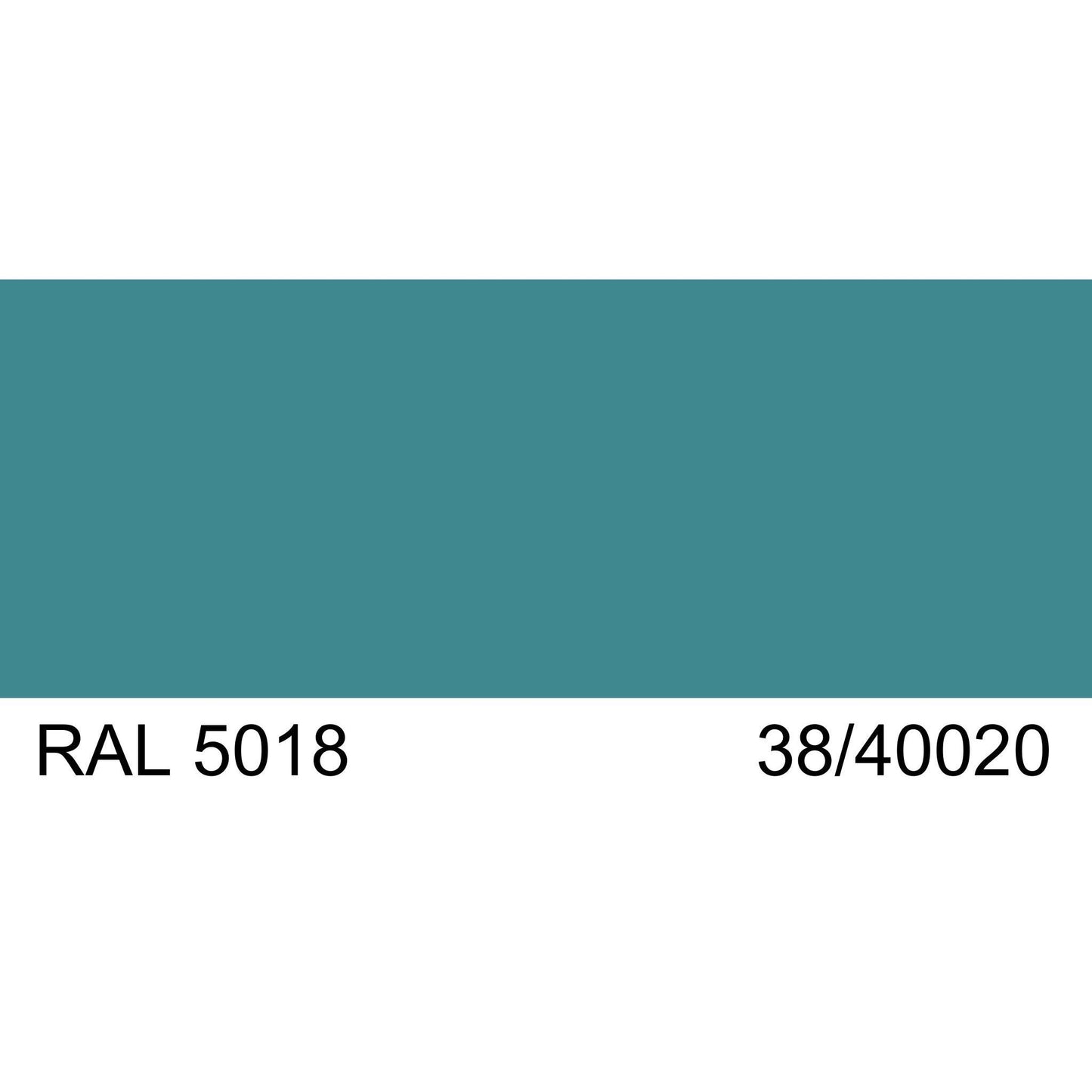 Malm 12" x 8" Mid Section Pipe With RAL 5018 38/40020 Powder Coat Finish
