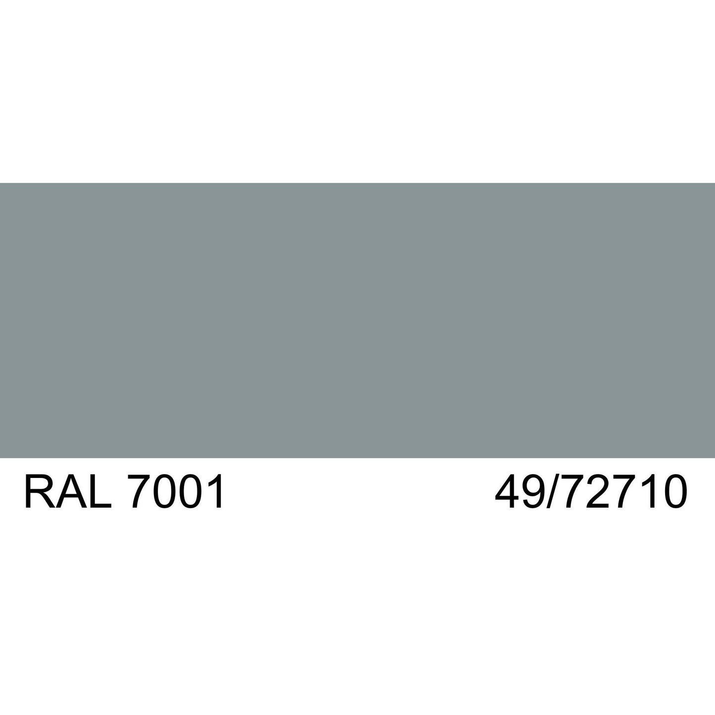 Malm 12" x 8" Mid Section Pipe With RAL 7001 49/72710 Powder Coat Finish